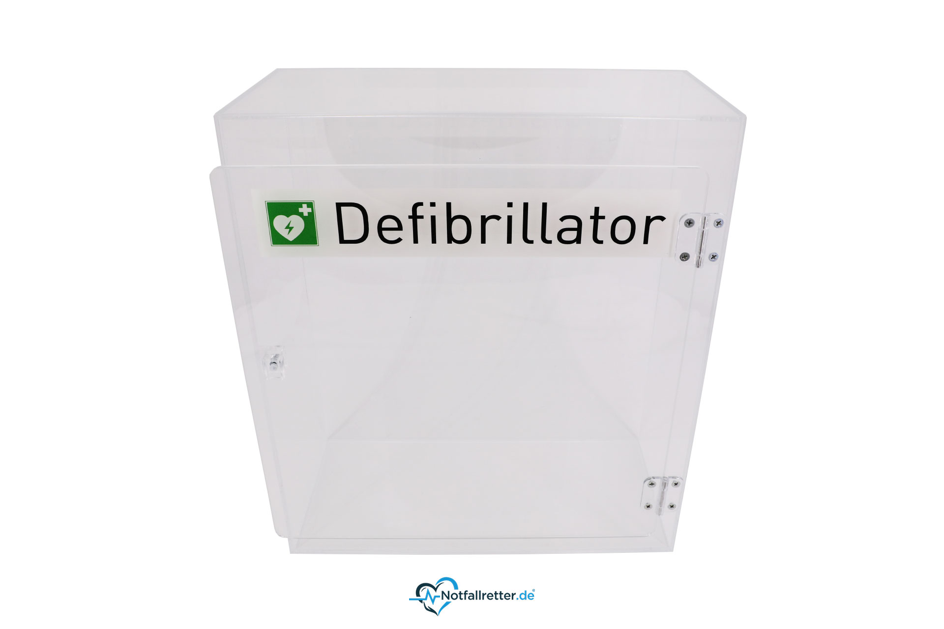 Design-Acrylglaswandkasten für Defibrillator AED