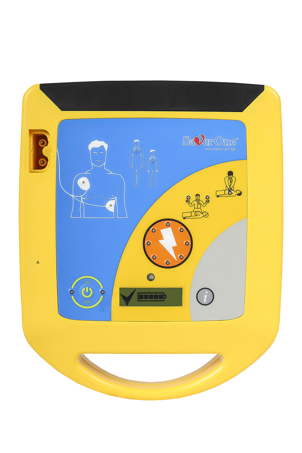 Saver One AED Defibrillator / Halbautomat