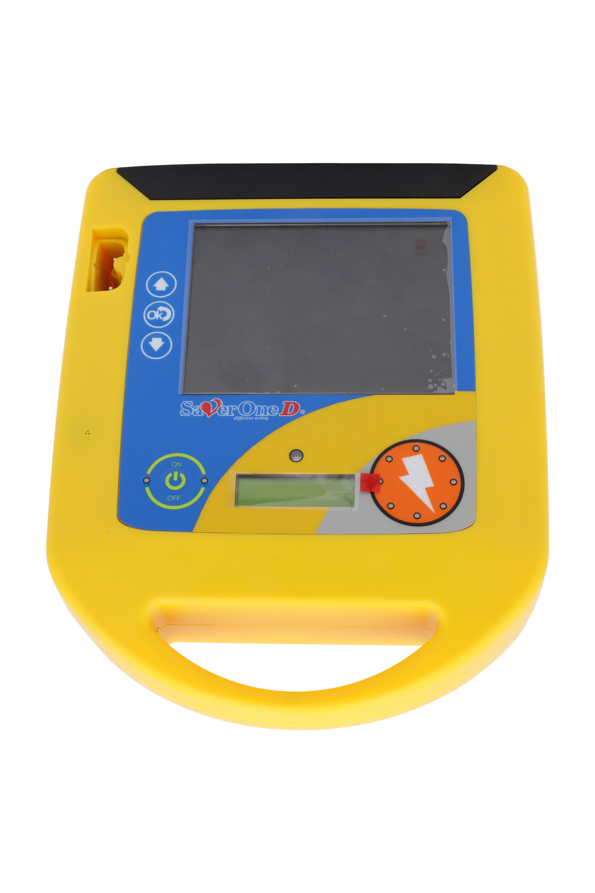 Saver One AED Profi Defibrillator Modell D mit 360 Joule und Akku Upgrade
