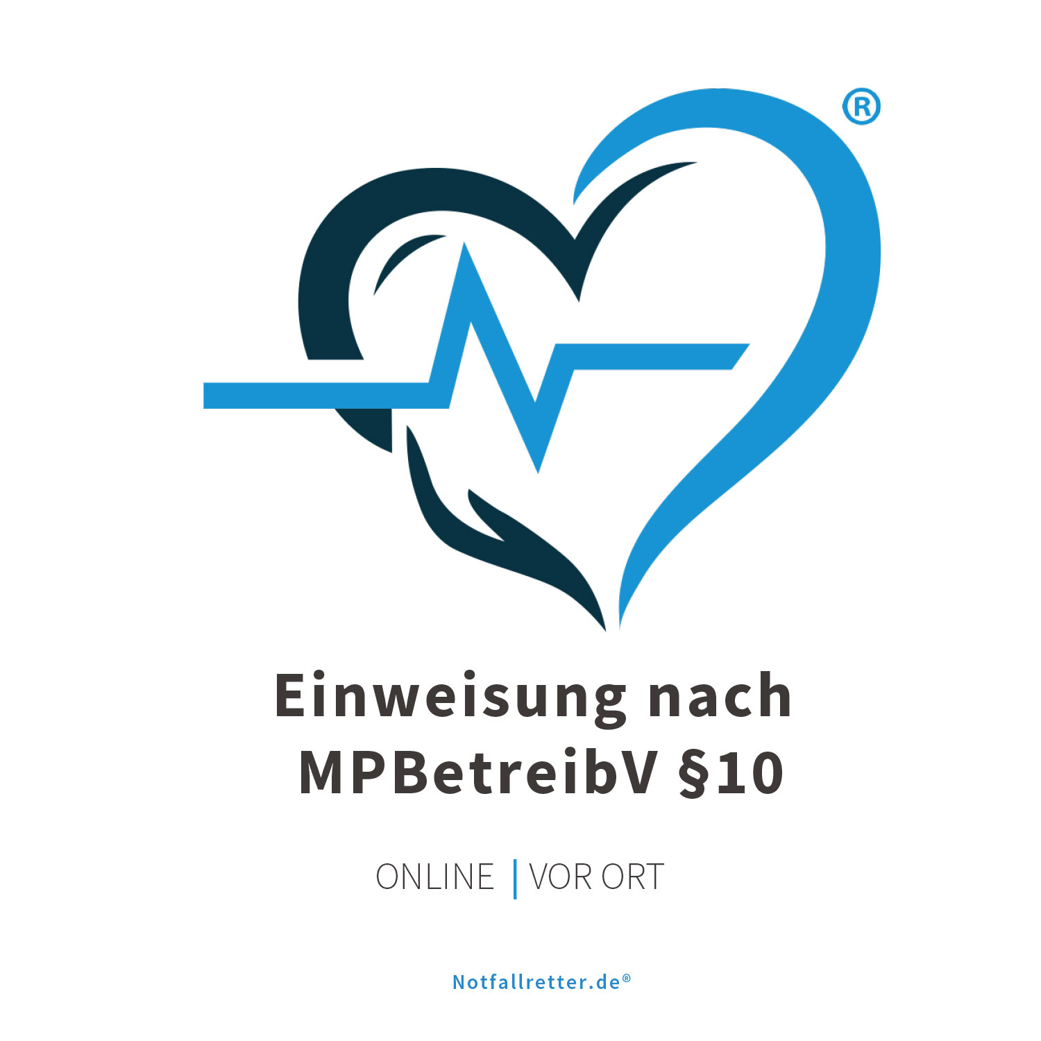 Defibrillator AED Einweisung nach MPBetreibV §10
