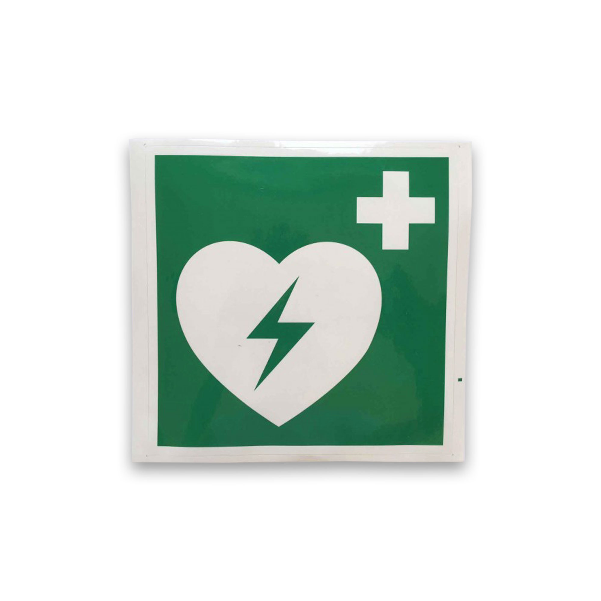AED Defibrillator Hinweisschild-Aufkleber AK4